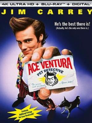 4K UHD 神探飛機頭/王牌威龍/寵物偵探 Ace Ventura: Pet Detective (1994) 杜比視界