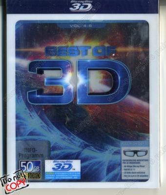 BD50-3D 最佳3D (第4-6卷) 演示碟   快門式3D 67-074 